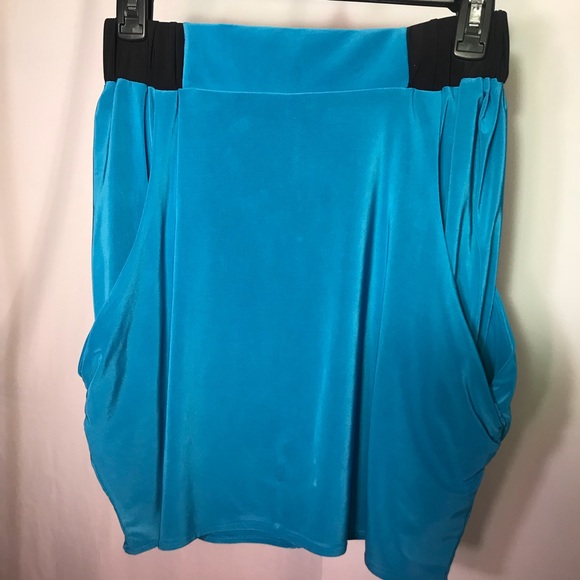 T-Bags Side Draped Mini Skirt Size xs - Picture 3 of 7